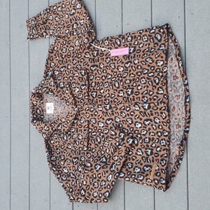 NWT Simply Southern Animal Print Shacket